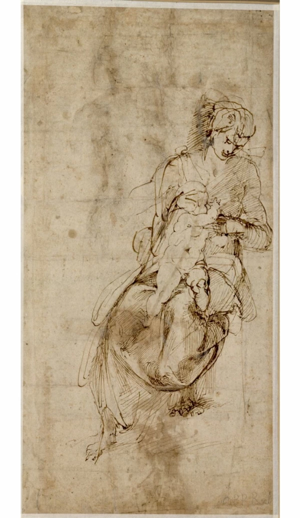 Studio di Maria e il Bambino